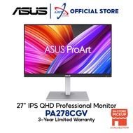 ASUS PROART PA278CGV 27" PROFESSIONAL MONITOR ( 27" IPS WQHD / 5MS / 144Hz / HD MI + DP + TYPR-C )
