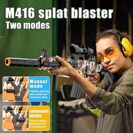 M416 automatic Courtyard outdoor games gel ball blaster toy high end Manual electric dual mode Toy g