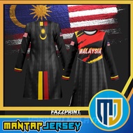 [READY STOCK MUSLIMAH] FAZZ  HM05 - HARIMAU MALAYA TEAM MALAYSIA RED JERSEY