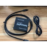Optical RCA AV DAC With Connection Cable