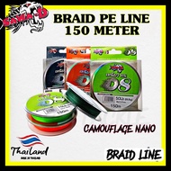 🔥Sawa D Dr. Braid x8 line (150 meter) (dark green)🔥