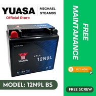 YUASA 12N9L-BS 12N9L GEL BATTERY JAGUH175 CL160 SCRAMBLER CM200 750 SCOMADI Benelli 125 Honda 200cc 