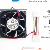 Cooler Fan with HUB 12V 0.16A 12x12CM 1500RPM 8x8CM 0.3A Computer fan with hub