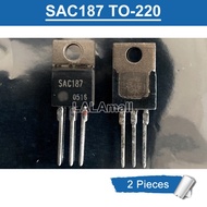 2pcs SAC187 TO-220 SAC 187 TO220 SCR Triac new original IC