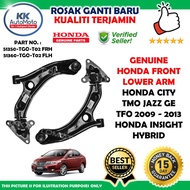 Honda City TMO Jazz GE TFO 2009 - 2013 Insight Hybrid Original Genuine Honda Front Lower Arm - 51350