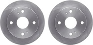 Dynamic Friction Company Rear Brake Rotors 6002-76023