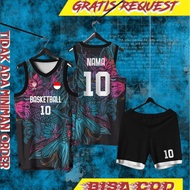 Free Basketball Jersey Design, request name and number (1 day ready)