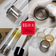 0826 Crown J3S DL (Special Plastic Warehouse Tube) Bright Transparent Polishing and Reticulated Craf