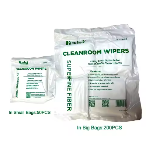 Kaisi K-2036 50pcs 200pcs Cleanroom Wiper Non Dust Cloth Dust Free Paper Clean Phone LCD Repair Tool