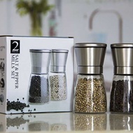 Pepper Grinder 304 Stainless Steel Pepper Grinding Bottle Seasoning Bottle Set