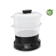 TEFAL 特福 - 6公升電蒸爐 (不含雙酚A, BPA free) VC1398 2層透明蒸格，可疊起收藏慳位設計