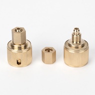 Brass 2-point Pass Water Garden Quick All Copper 2-point 5 * 8 Caps Thin Pipe Water Pipe Quick Joint