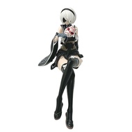 Bandai | NieR YoRHa 2B A2 Kimono Action Figure Toys Colletion Model Vinyl Doll Game Peripherals