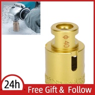 supergoodsales Hole Saw  M14 Glass Marble Tile Opener Diameter 40mm Brazing Drill Bit Drilling for E