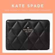 Kate Spade Quilted Leather Mid Size Wallet