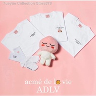 Men's clothing[acmé de la vie] KAKAO X ADLV APEACH SHORT SLEEVE T-SHIRT WHITE