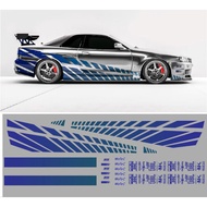 Livery Decal RC Model Kits Nissan R34 Brian O'connor Fast Furious