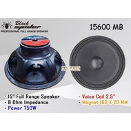 SPEAKER COMPONENT BLACK SPIDER 15600MB 15 INCH 750 WATT ORIGINAL 15600