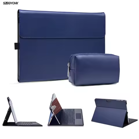 Laptop Case for Microsoft Surface Pro 6 / 7 plus Case 12.3 inch Tablet Stand Fold Holder for Surface