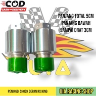 Peninggi shock depan RX KING panjang 3cm panjang total 5cm
