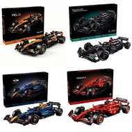 Mercedes AMG F1 RedBull F1 Ferrari F1 Porsche 911 BMW 1000RR bricks toy assembly building blocks bes