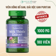 Viên uống thải độc gan mát gan giải độc gan Milk Thistle Extract 1000mg (bill mua hàng chính hãng)