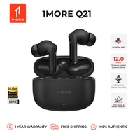 1MORE Q21 หูฟังไร้สาย เสียง Hi-Res คมชัด LDAC ส่งสัญญาณแบบไม่สูญเสีย QuietMax ตัดเสียงรบกวนอัจฉริยะ 