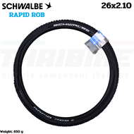 ยางนอกจักรยานเสือภูเขาขอบลวด SCHWALBE MTB รุ่น RAPID ROB 26X2.10