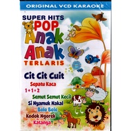 VCD KARAOKE SUPER HITS POP ANAK ANAK TERLARIS (ORIGINAL)