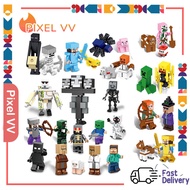 Mine crafts Building Blocks ของเล่น Minifigures Steve Enderman Kids Gift สำหรับ Lego