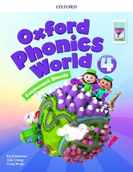 Bundanjai (หนังสือ) Oxford Phonics World 4 Student Book with e Reader Pack (P)