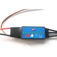 Esc. Bidirectional 40A./ 60 A./80A. ESC. สปีด สำหรับ เรือ - รถ บังคับ สามารถเดินหน้าถอยหลังได้