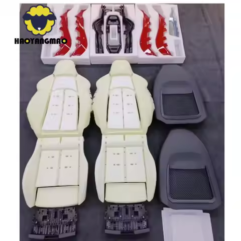 Car Accessories Custom Leather Cover Sports Racing Seats Bucket RS6 Sport Seat for Audi A3 A4 A5 A6 