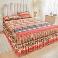 Abraca Dabra Japanese Wash Cotton Fitted Bedsheet - Queen/King/Single 950TC Lace sheet tatami mattre