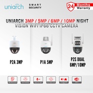 UNIARCH UNV 3MP 2K P2A | 5MP 3K QHD P1A | 6MP 3K WQHD P2S Dual Cam | 10MP 4K UHD P2S Dual Cam Outdoo