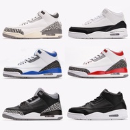 A aj4 Men Women Basketball Shoes Middle Cut Students Black White Cement Flame Red Fujiwara Hiroshi K