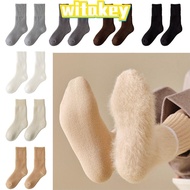 WITAKEY Snow Terry Socks - Thick Plush Thermal EU38-44 Men's Winter Socks