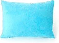 My First Premium Memory Foam Kids Toddler Pillow with Pillowcase, Blue, 12" x 16"