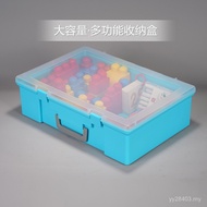 New Lego with Portable Teaching Aids Plastic Box Rectangular Hardware Tools Large Gift Box Building 