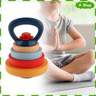 [Wishshopeeljj] Kids Kettlebell Dumbbell Fitness Set Powerlifting Fitness Equipment for Ages 4-7