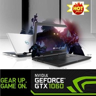 Same day delivery i9 laptop with NVIDIA(R) GeForce(R)GTX1060 with 6GB GDDR5  Dell G7 7588  i9-8950HK (6-Core, 12MB Cache, up to 4.8GHz w/ Turbo Boost) 16GB DDR4  256GB SSD + 1TB HDD  Windows 11 Home  15.6-inch FHD White color laptop bag and wireless mouse
