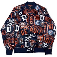 MLB Tigers 底特律 老虎隊 棒球外套 夾克  尺寸 L~3XL