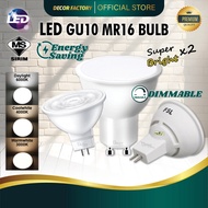 🔥SIRIM🔥LED GU10 BULB / LED MR16 BULB 7W 9W 10W HIGH QUALITY 3 Colour LED Bulb Dimmable Mentol Eyebal