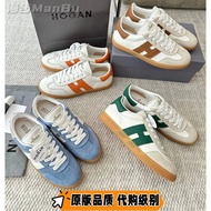 Hogan H327 Series Women's Retro Casual Training Shoes - Genuine Leather