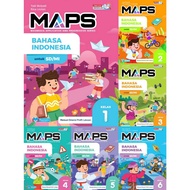 Masmedia MAPS Indonesian LanguageOriginal for Elementary School Grades 1-6 Independent Curriculum PM