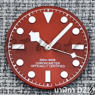 DZ 29 มม.สีขาวสีดําสีชมพูไวน์แดงปราศจากเชื้อนาฬิกาเกล็ดหิมะตัวชี้ชุดสีเขียวส่องสว่าง Fit NH36 NH35 E