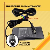 Charger Adapter hp 19V 4.74A 90W AC Adapter Hp Pavilion Dv3 Dv4 Dv5 Dv6 G3000 G5000 G6000 G7000 V380