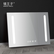 S-6💝Can Order Bathroom Mirror Cabinet Door Bathroom Mirror Wall-Mounted Mirror Cabinet Door Combination Smart Mirror Mir