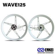 Enkei Mags 5 Spokes= Mags for Wave125 Wave125S Wave125X 1.4x1.6x17 (pair)