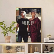 Fall Out Boy Band Poster Versatile HD Waterproof Wall Art Self-Adhesive Decor for Any Space Ideal Gi
